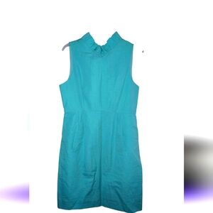 Sleeveless Turquoise Dress